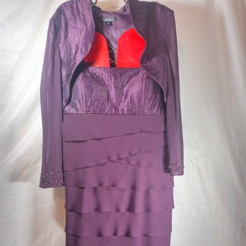 S.L Fashions Womens Dress Size 14